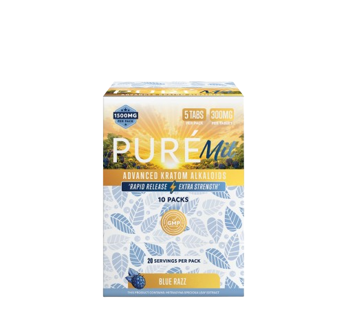 PureMIT 16mm 300mg Tablets – Blue Razz