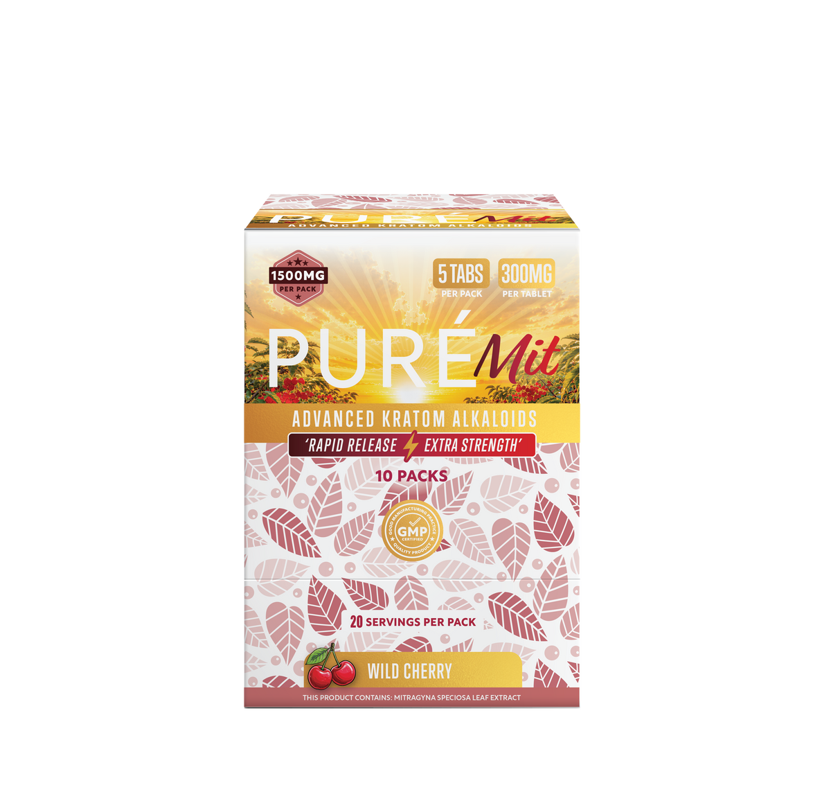 PureMIT 16mm 300mg Tablets – Wild Cherry